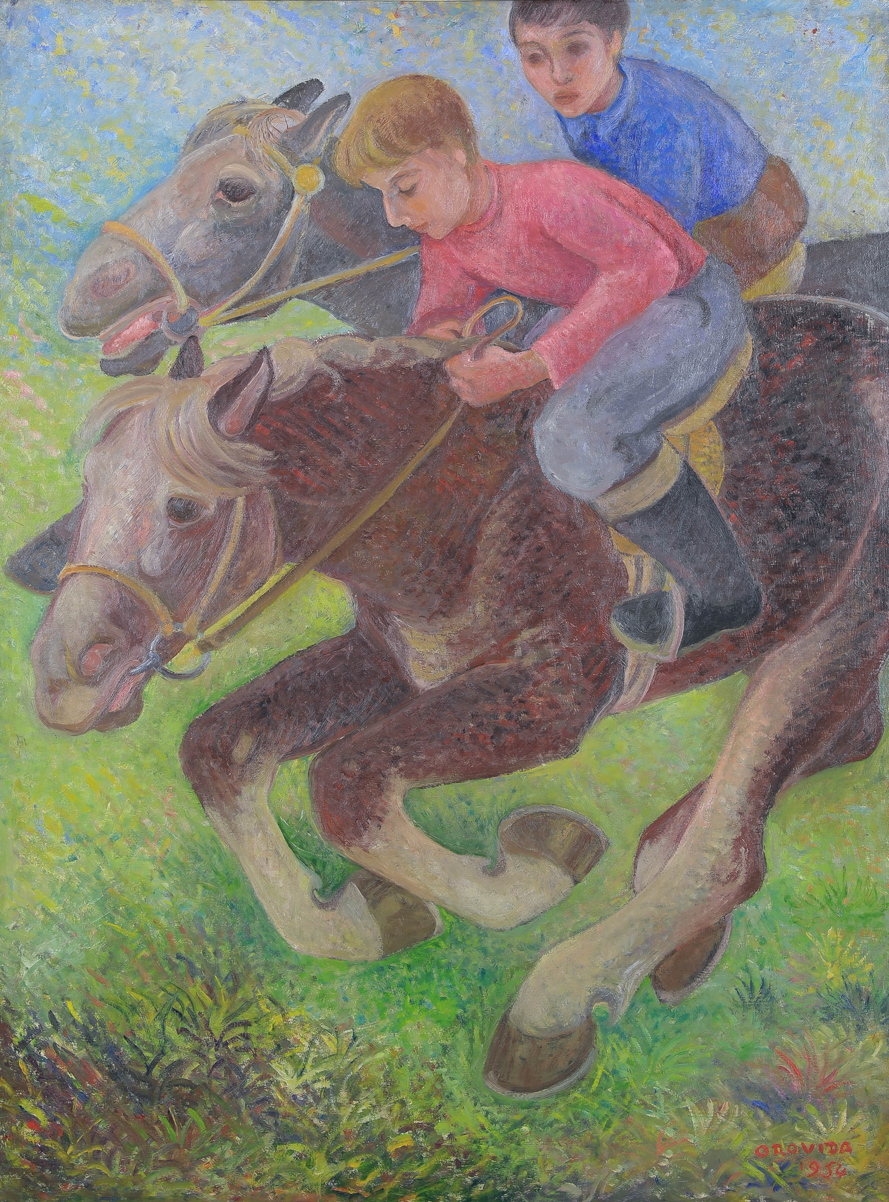 Exercising Ponies